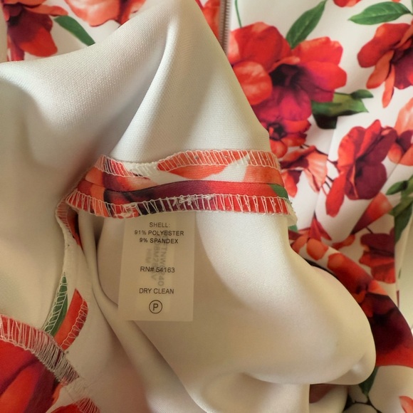 Calvin Klein Flowered Dress - Picture 4 of 4